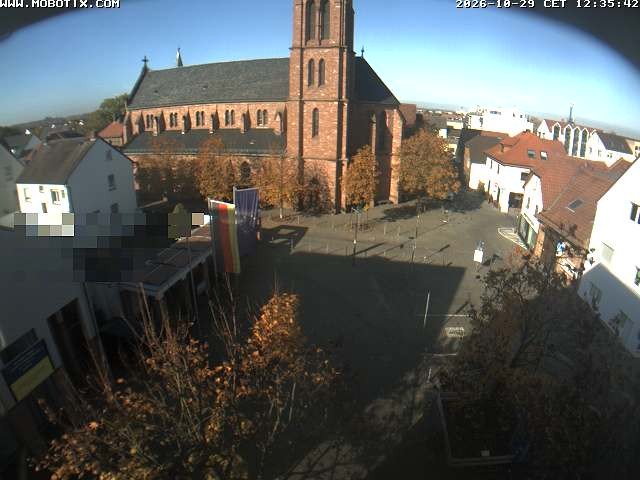 Archiv Foto Webcam Rodgau: Rathausplatz Jügesheim