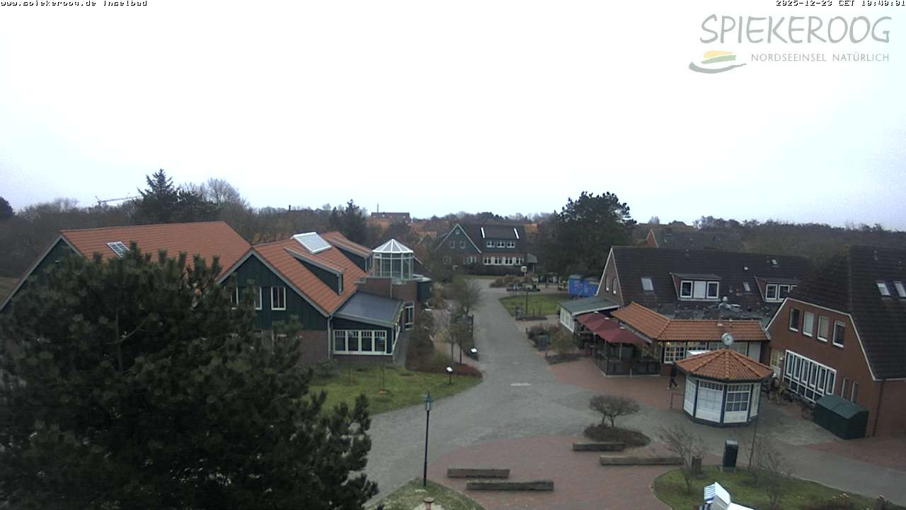 Archiv Foto Webcam Spiekeroog: Kurzentrum Inselbad
