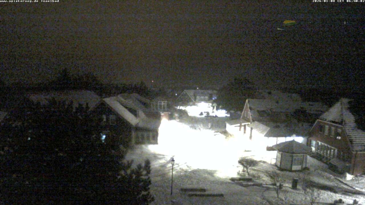 Archiv Foto Webcam Spiekeroog: Kurzentrum Inselbad
