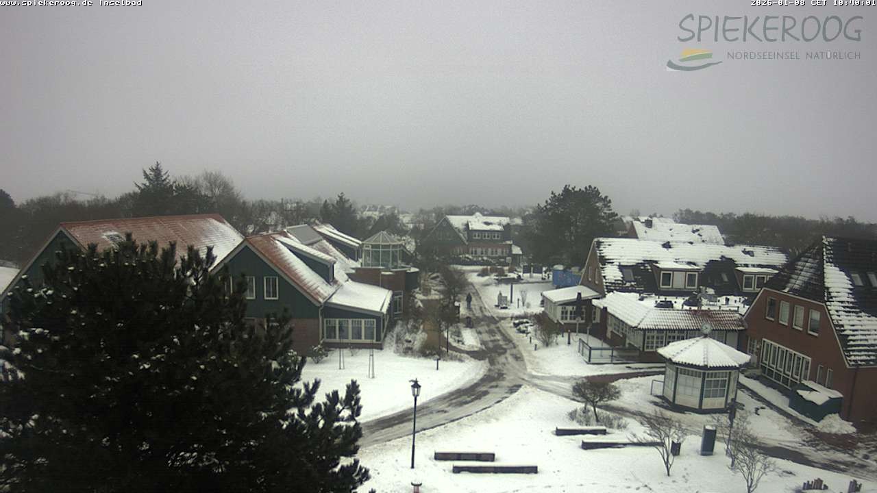 Archiv Foto Webcam Spiekeroog: Kurzentrum Inselbad