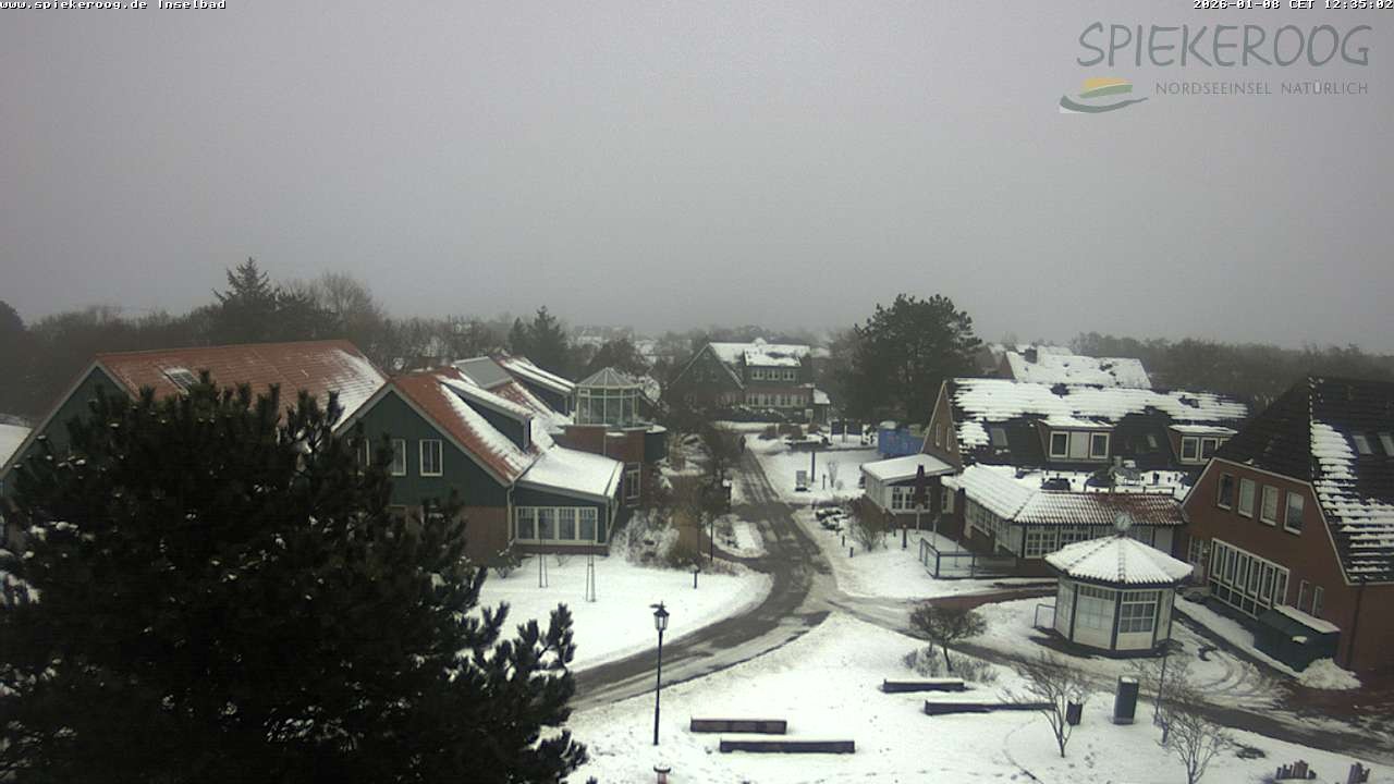 Archiv Foto Webcam Spiekeroog: Kurzentrum Inselbad