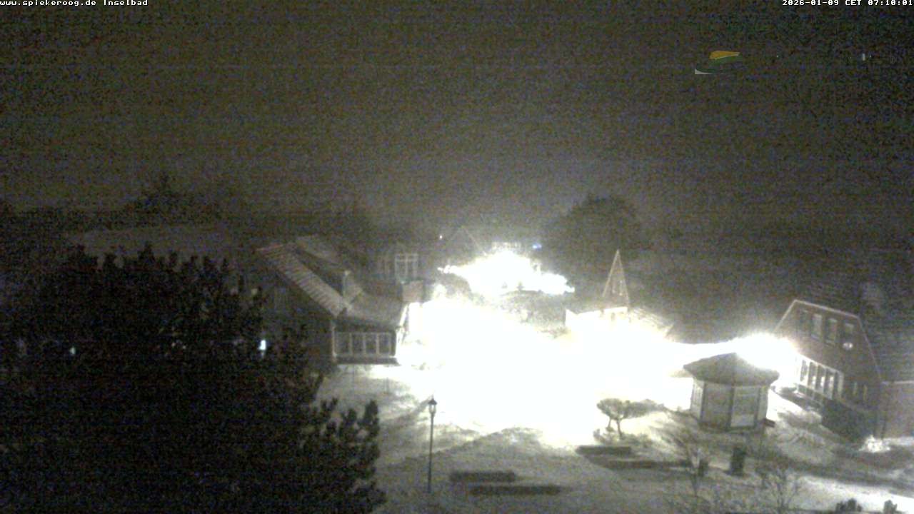 Archiv Foto Webcam Spiekeroog: Kurzentrum Inselbad
