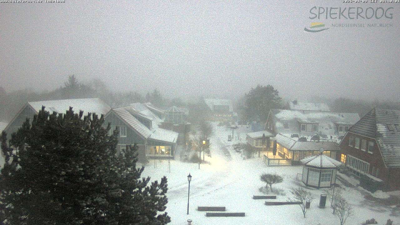Archiv Foto Webcam Spiekeroog: Kurzentrum Inselbad
