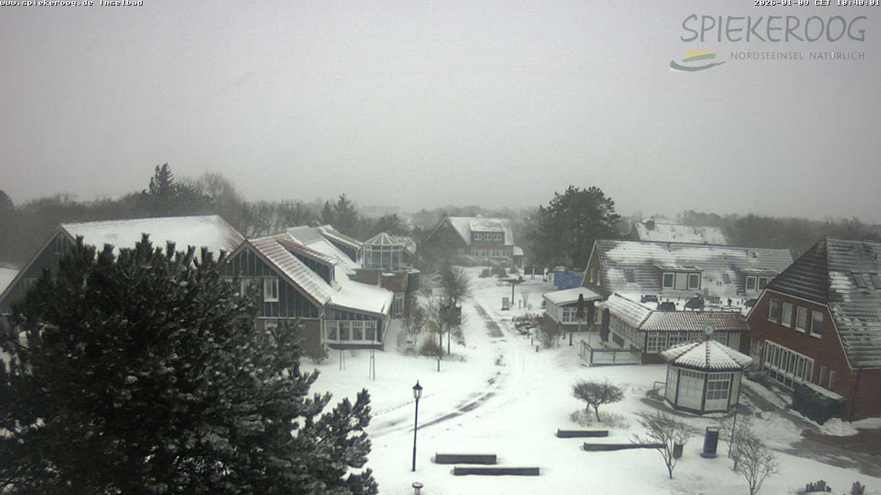 Archiv Foto Webcam Spiekeroog: Kurzentrum Inselbad