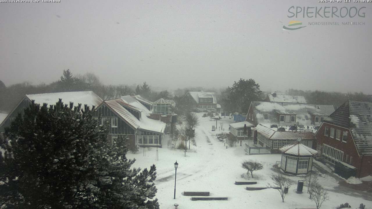 Archiv Foto Webcam Spiekeroog: Kurzentrum Inselbad