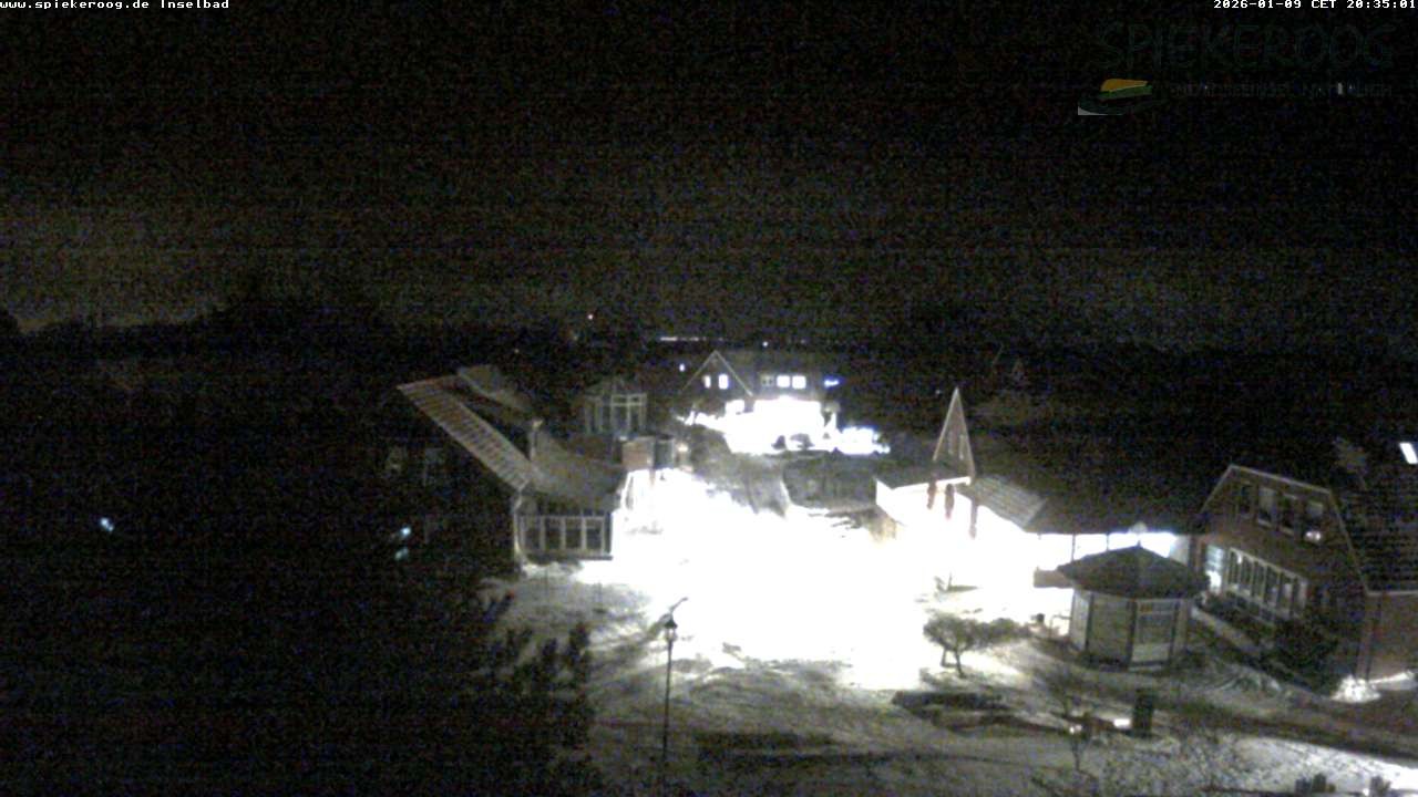 Archiv Foto Webcam Spiekeroog: Kurzentrum Inselbad