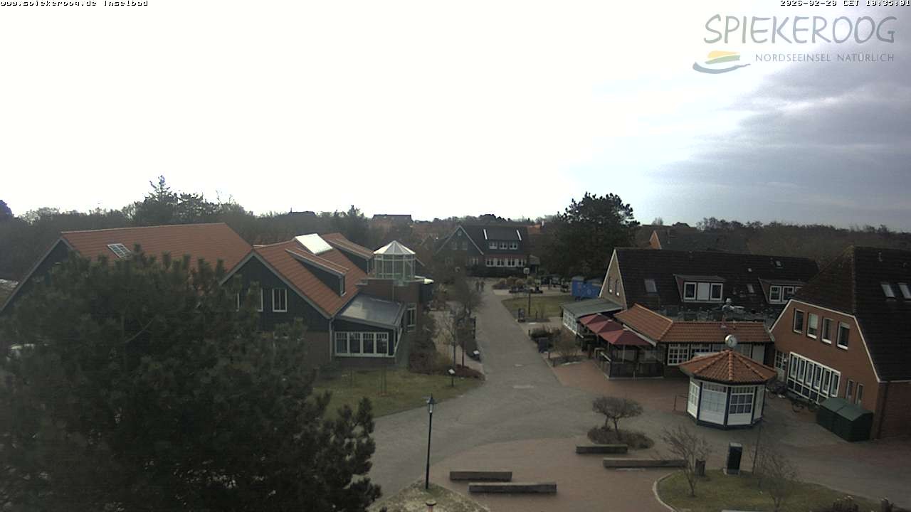 Archiv Foto Webcam Spiekeroog: Kurzentrum Inselbad