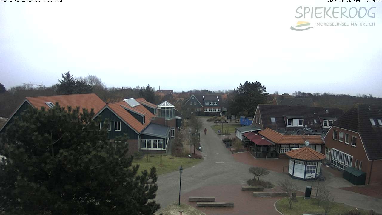 Archiv Foto Webcam Spiekeroog: Kurzentrum Inselbad