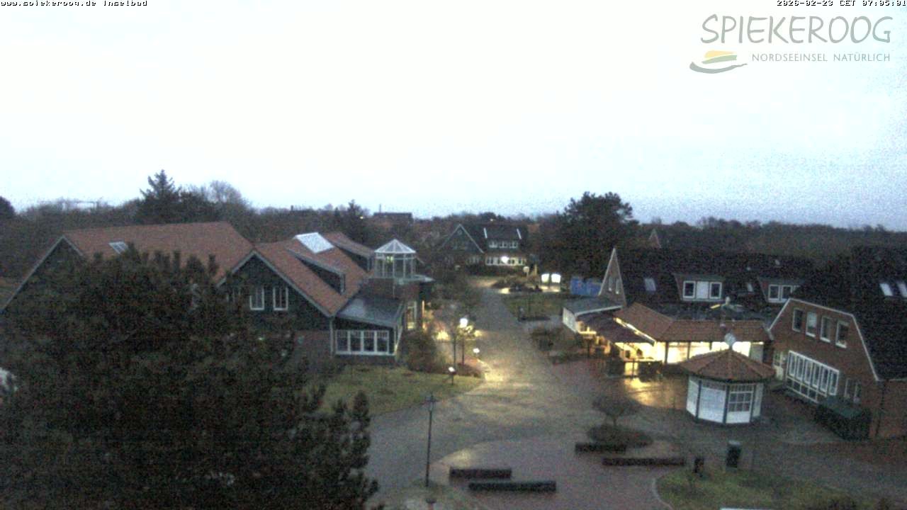 Archiv Foto Webcam Spiekeroog: Kurzentrum Inselbad