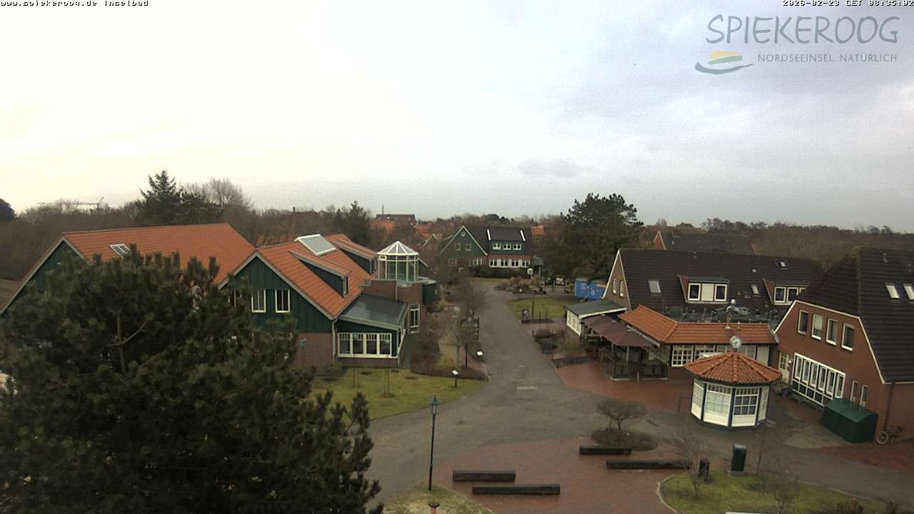 Archiv Foto Webcam Spiekeroog: Kurzentrum Inselbad
