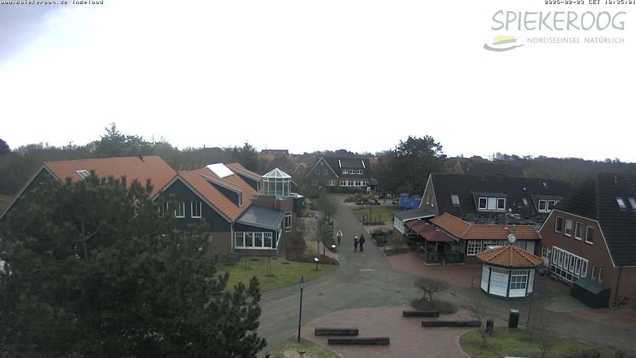 Archiv Foto Webcam Spiekeroog: Kurzentrum Inselbad