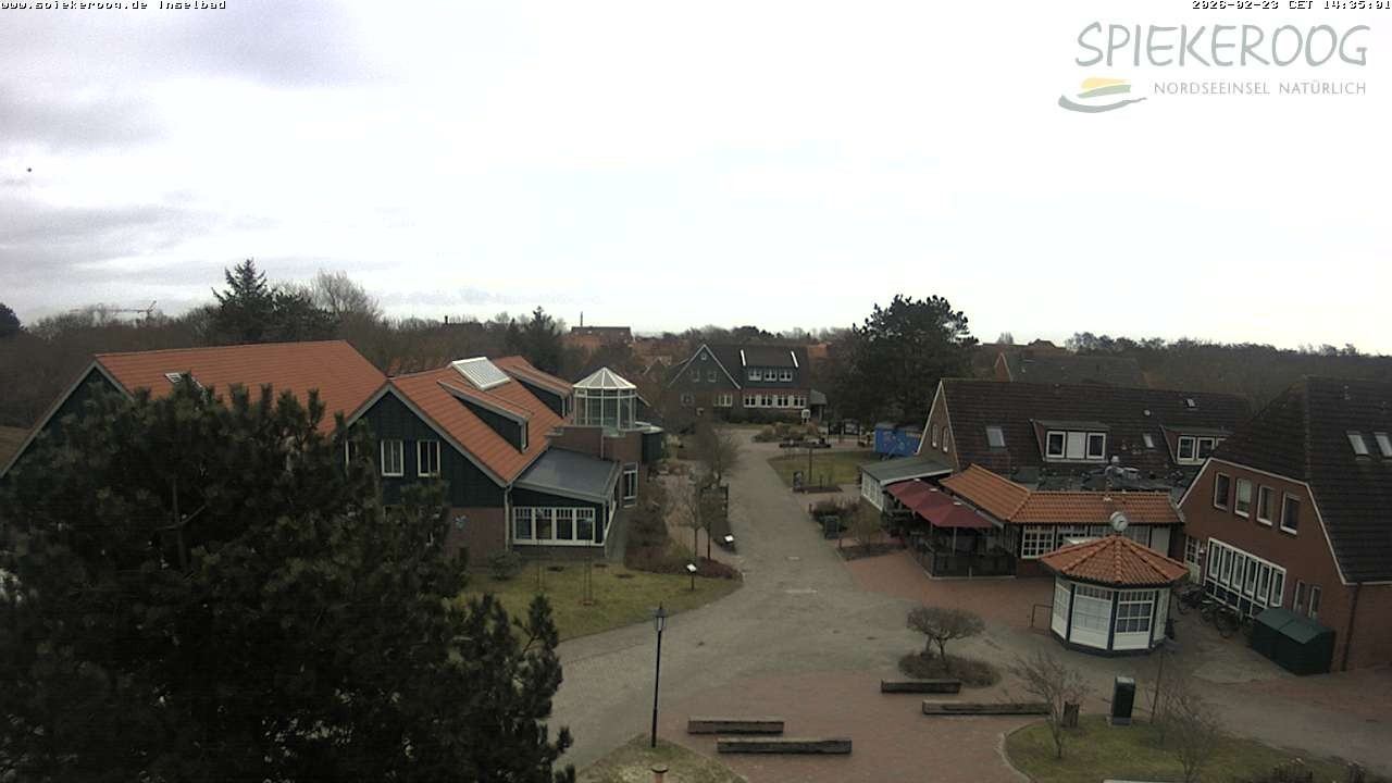 Archiv Foto Webcam Spiekeroog: Kurzentrum Inselbad