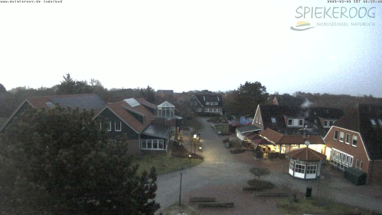 Archiv Foto Webcam Spiekeroog: Kurzentrum Inselbad