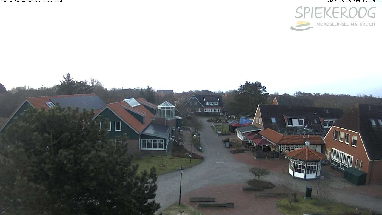 Archiv Foto Webcam Spiekeroog: Kurzentrum Inselbad