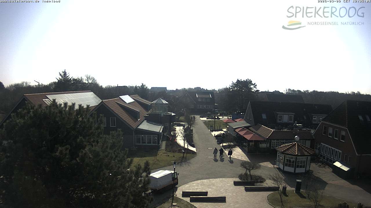 Archiv Foto Webcam Spiekeroog: Kurzentrum Inselbad