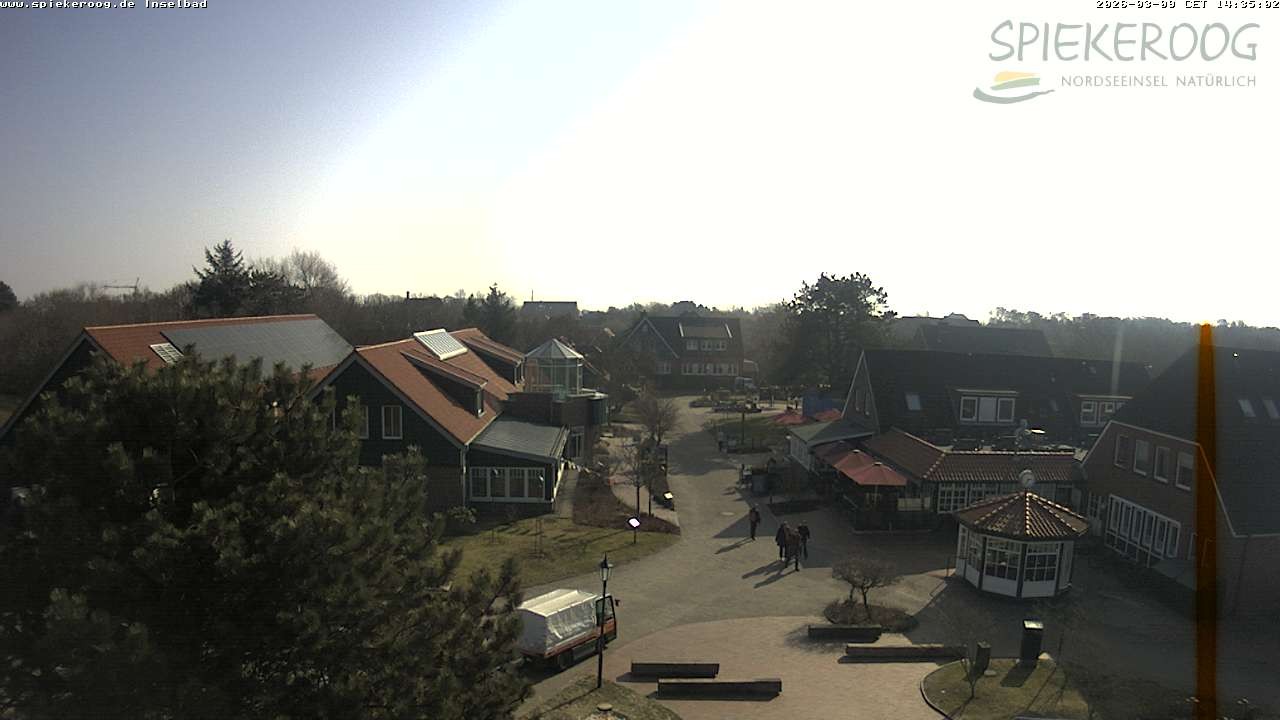 Archiv Foto Webcam Spiekeroog: Kurzentrum Inselbad