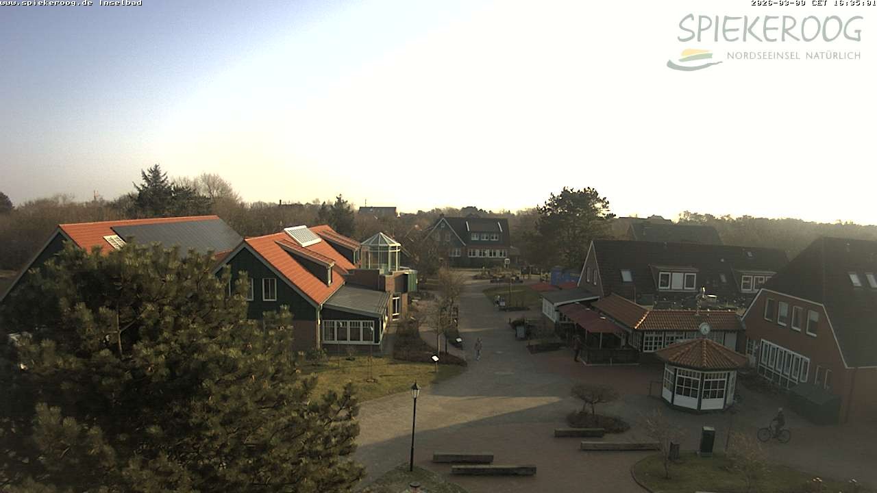 Archiv Foto Webcam Spiekeroog: Kurzentrum Inselbad