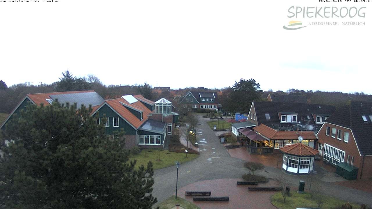 Archiv Foto Webcam Spiekeroog: Kurzentrum Inselbad