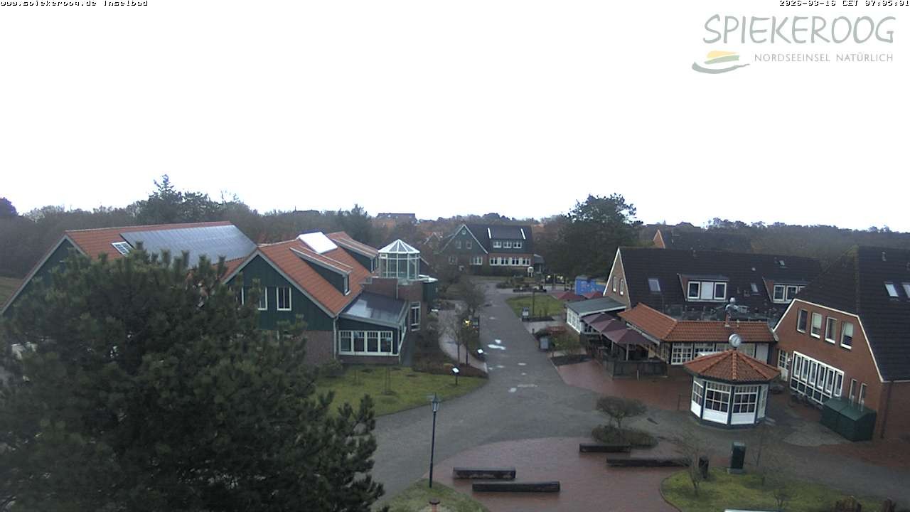 Archiv Foto Webcam Spiekeroog: Kurzentrum Inselbad