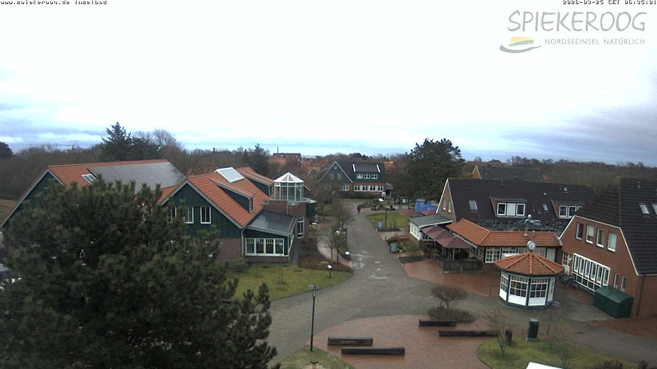 Archiv Foto Webcam Spiekeroog: Kurzentrum Inselbad