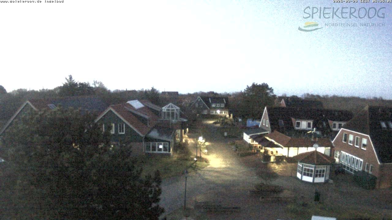 Archiv Foto Webcam Spiekeroog: Kurzentrum Inselbad
