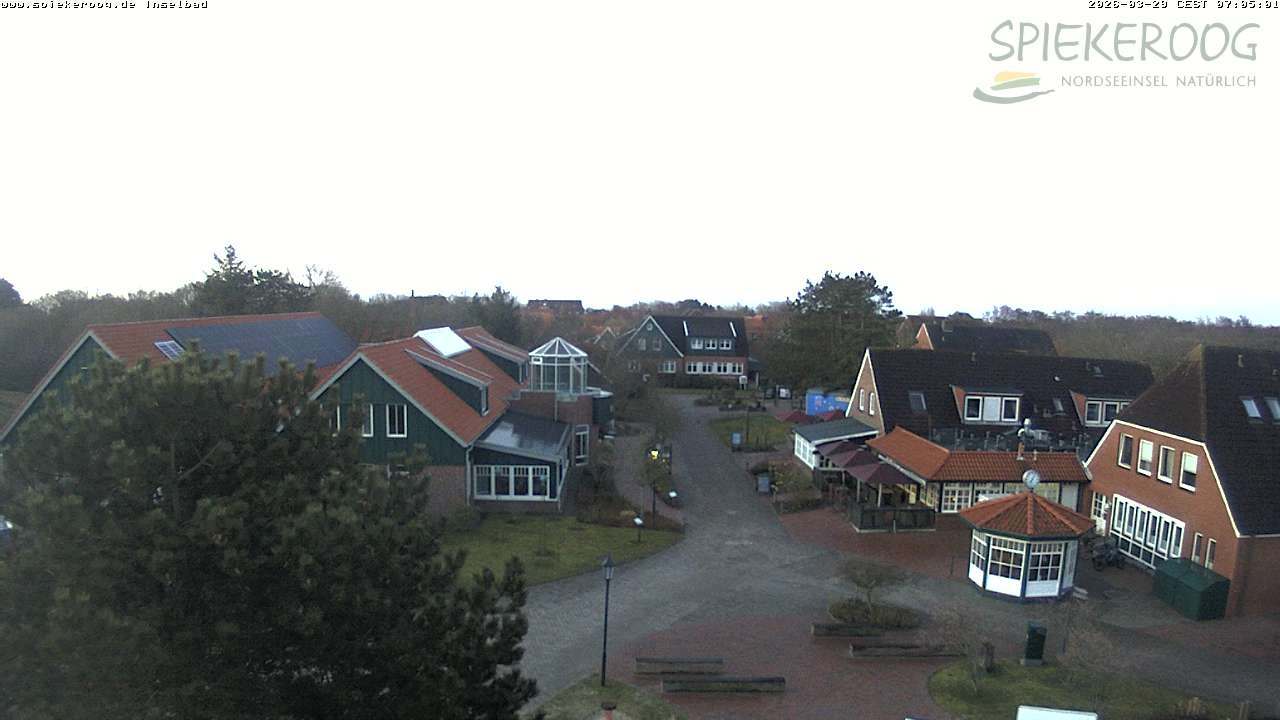 Archiv Foto Webcam Spiekeroog: Kurzentrum Inselbad