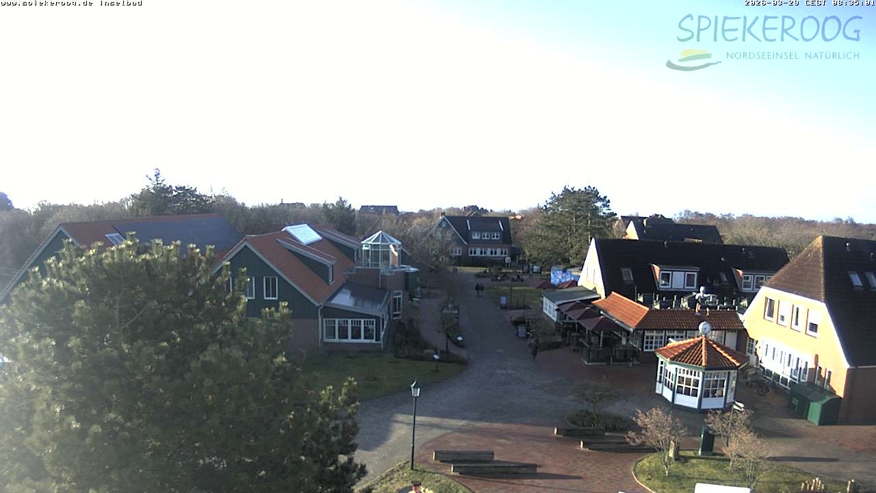 Archiv Foto Webcam Spiekeroog: Kurzentrum Inselbad