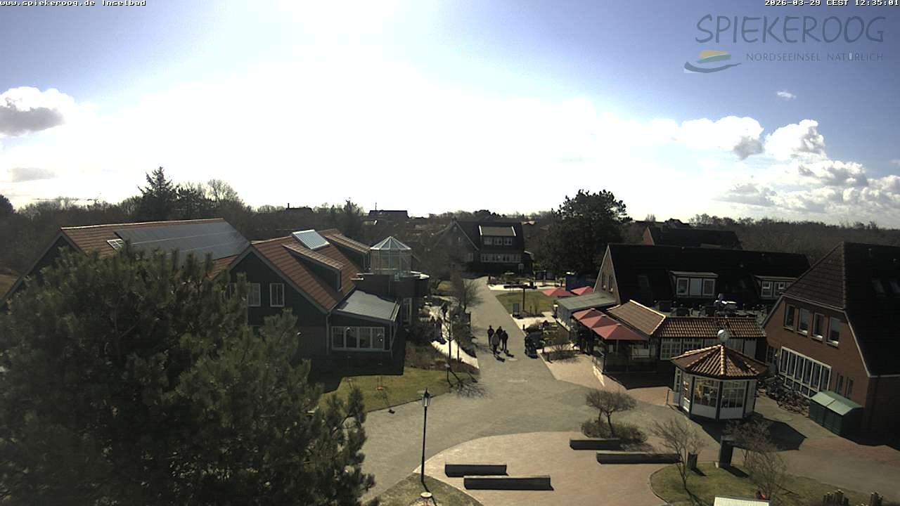 Archiv Foto Webcam Spiekeroog: Kurzentrum Inselbad