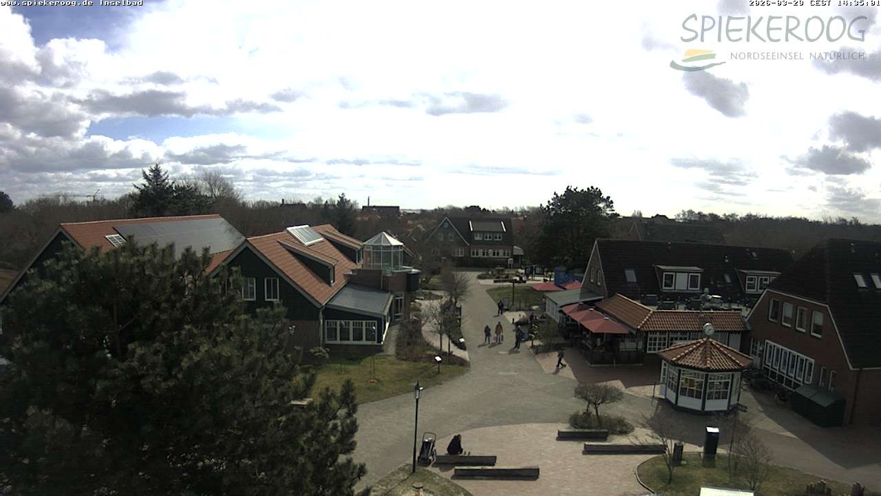 Archiv Foto Webcam Spiekeroog: Kurzentrum Inselbad