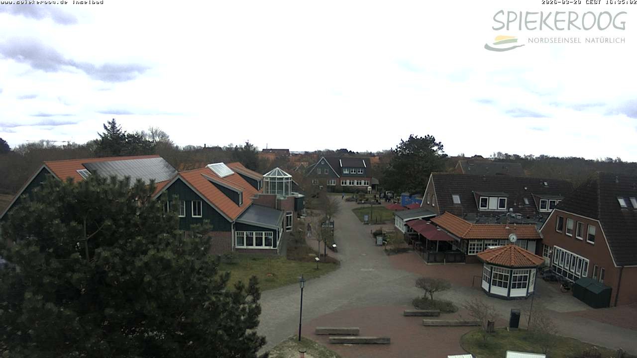 Archiv Foto Webcam Spiekeroog: Kurzentrum Inselbad