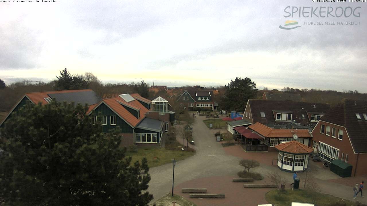 Archiv Foto Webcam Spiekeroog: Kurzentrum Inselbad