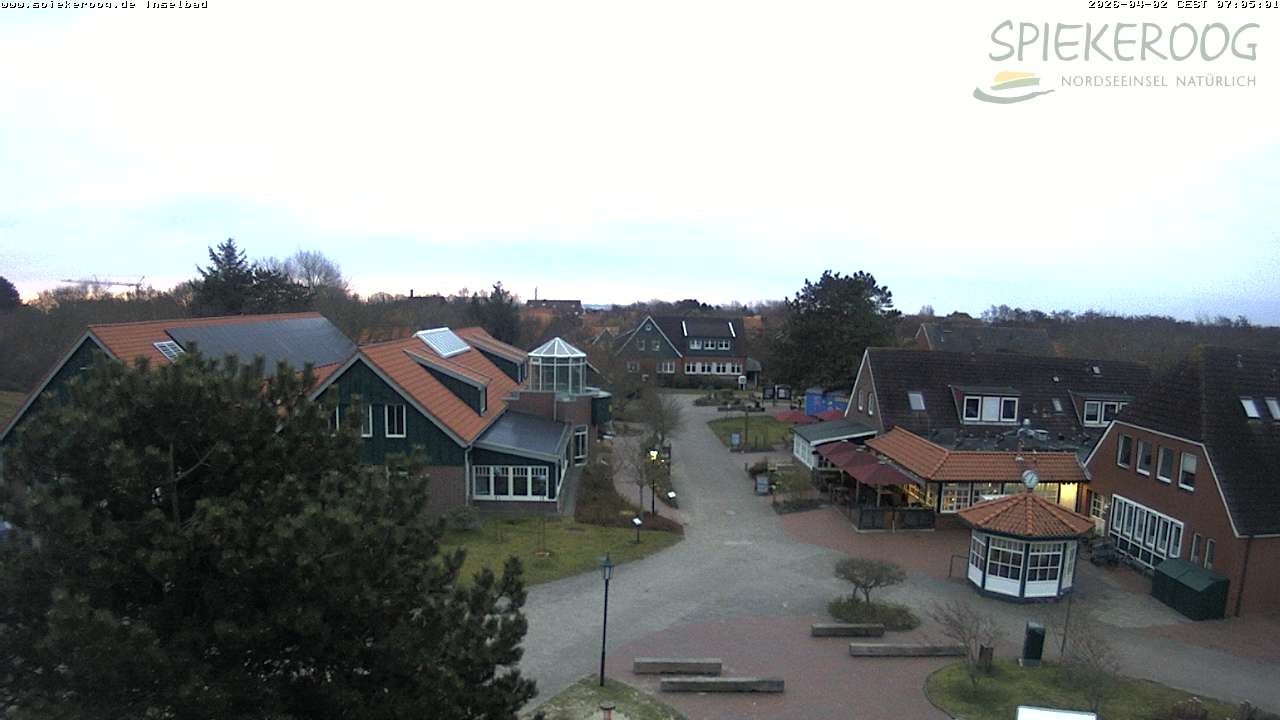 Archiv Foto Webcam Spiekeroog: Kurzentrum Inselbad
