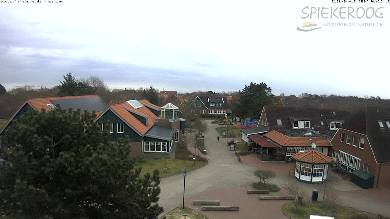 Archiv Foto Webcam Spiekeroog: Kurzentrum Inselbad