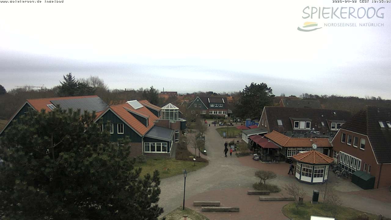 Archiv Foto Webcam Spiekeroog: Kurzentrum Inselbad