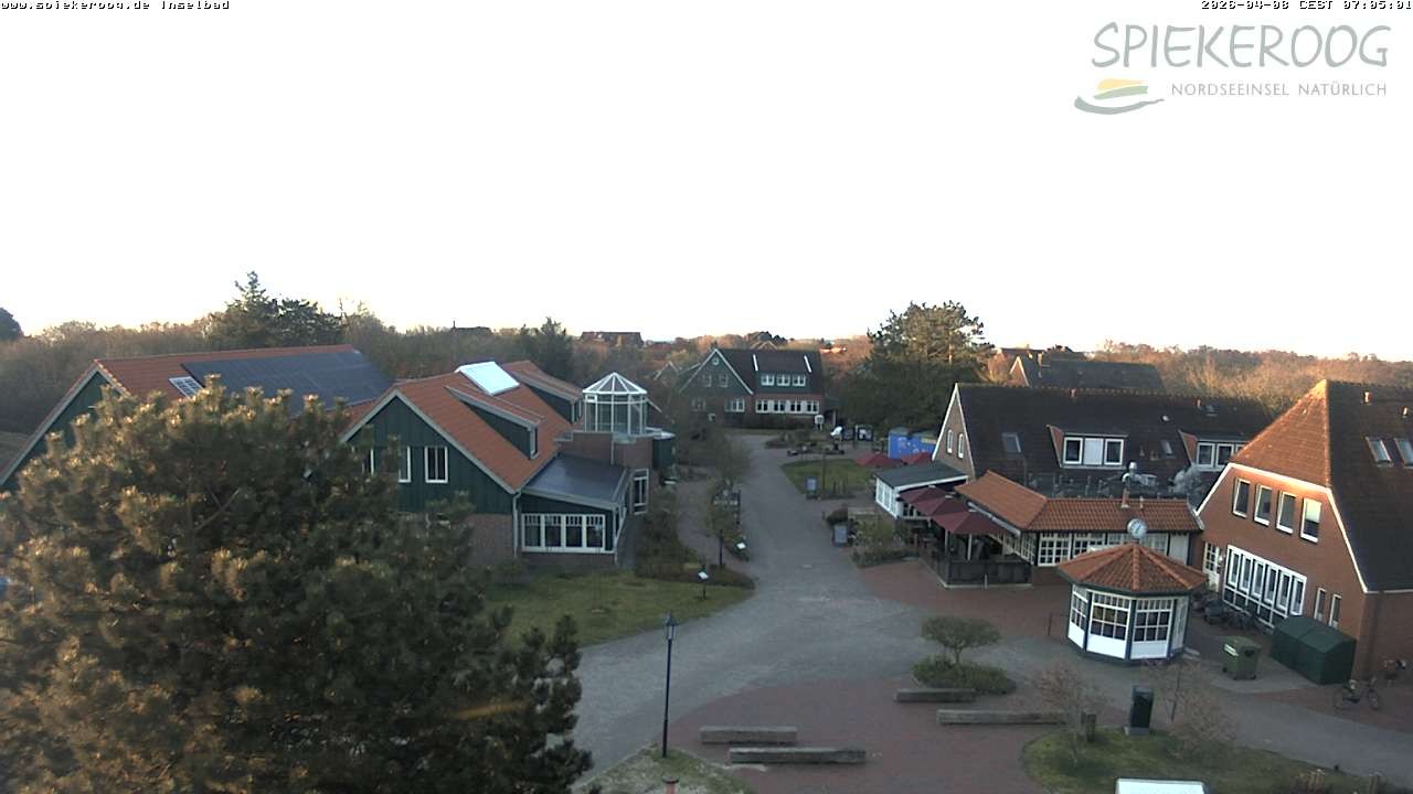 Archiv Foto Webcam Spiekeroog: Kurzentrum Inselbad