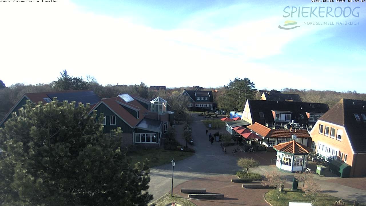 Archiv Foto Webcam Spiekeroog: Kurzentrum Inselbad