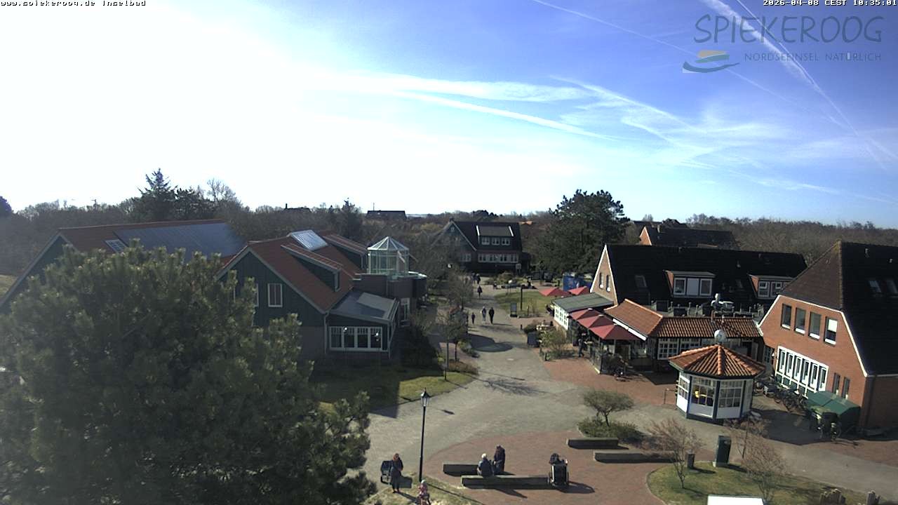 Archiv Foto Webcam Spiekeroog: Kurzentrum Inselbad