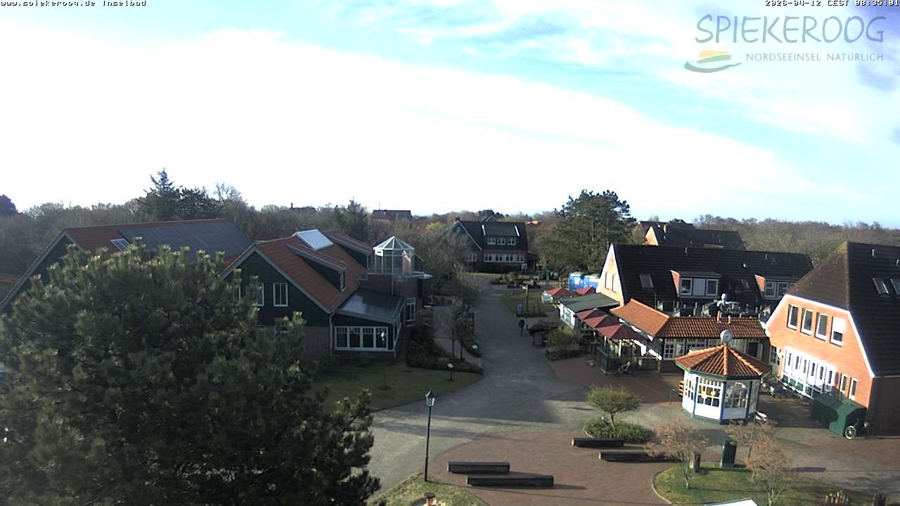 Archiv Foto Webcam Spiekeroog: Kurzentrum Inselbad