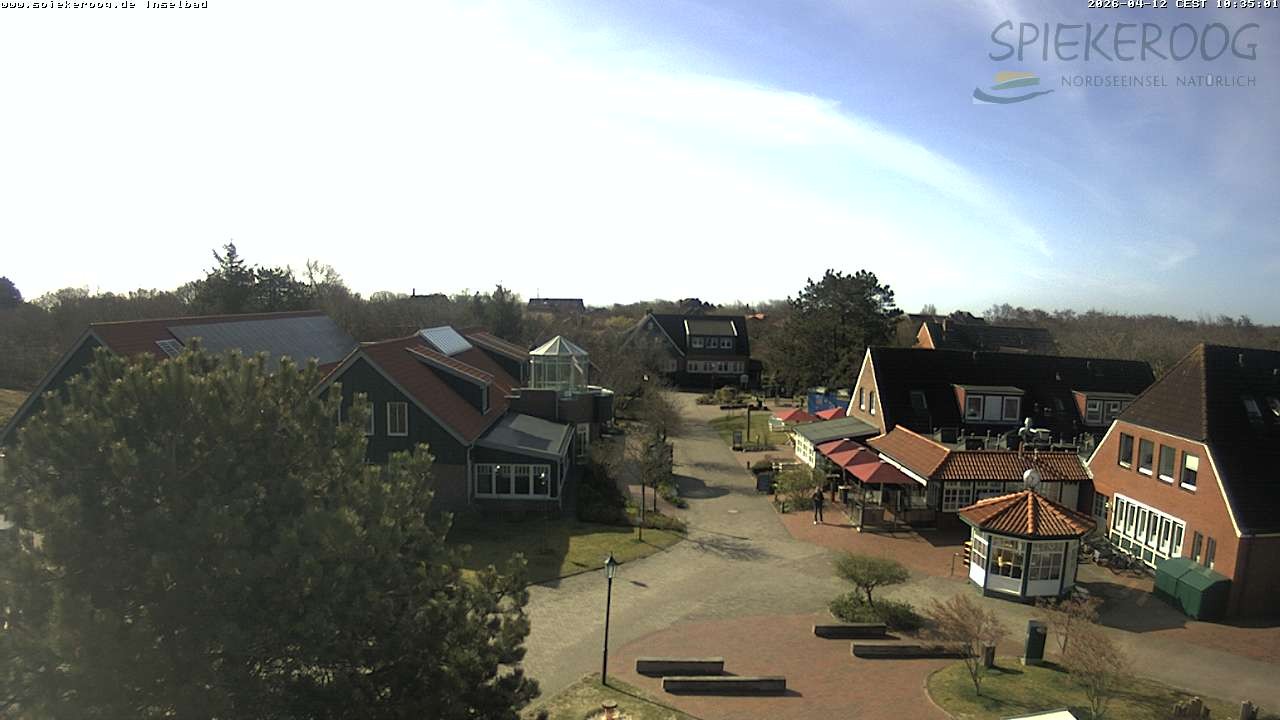 Archiv Foto Webcam Spiekeroog: Kurzentrum Inselbad