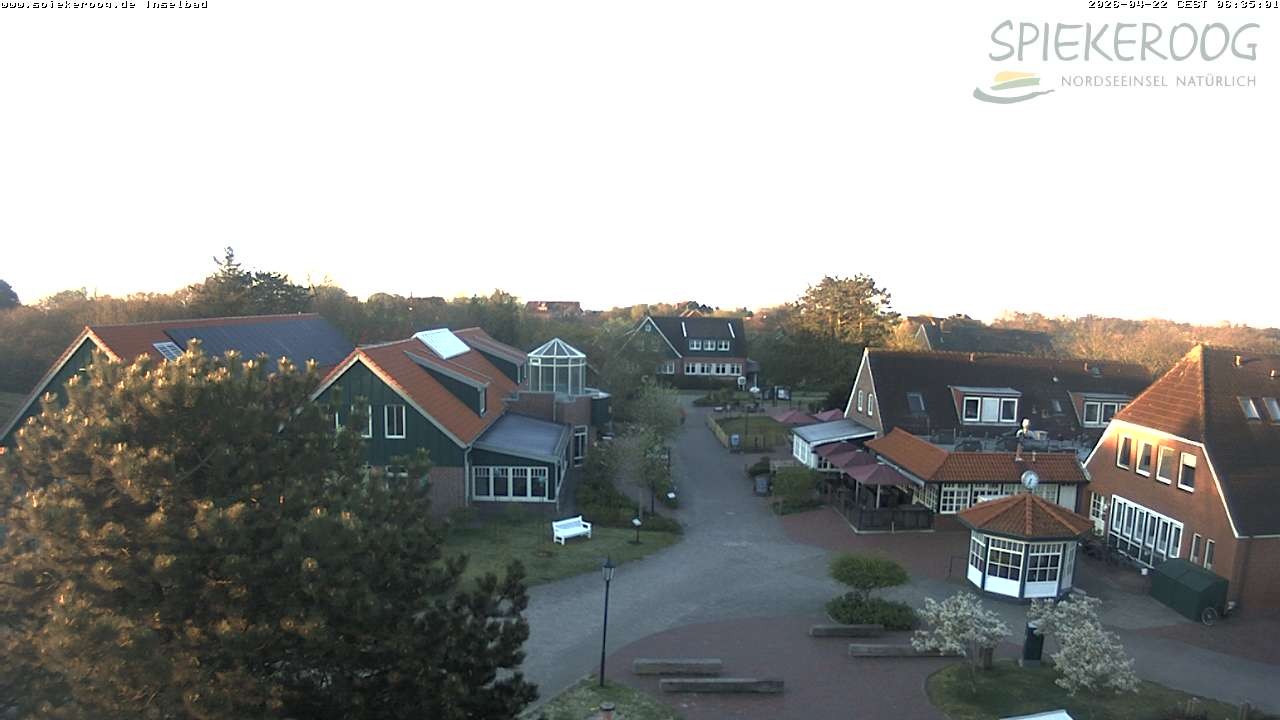 Archiv Foto Webcam Spiekeroog: Kurzentrum Inselbad