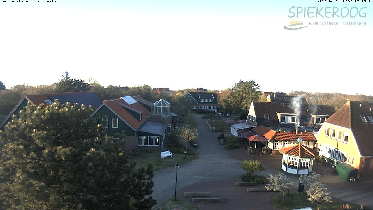 Archiv Foto Webcam Spiekeroog: Kurzentrum Inselbad
