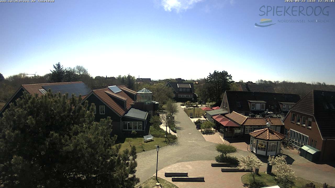 Archived image Webcam Spa Spiekeroog
