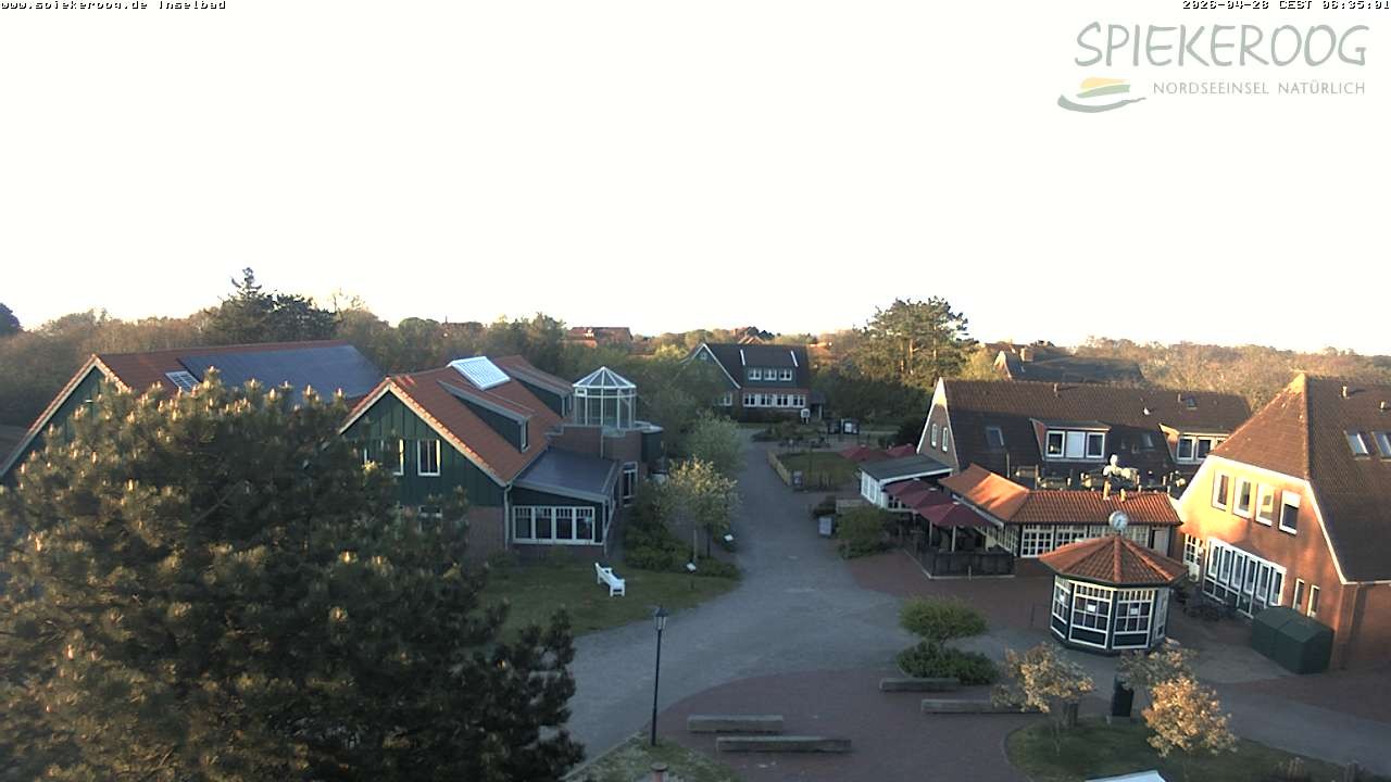 Archiv Foto Webcam Spiekeroog: Kurzentrum Inselbad
