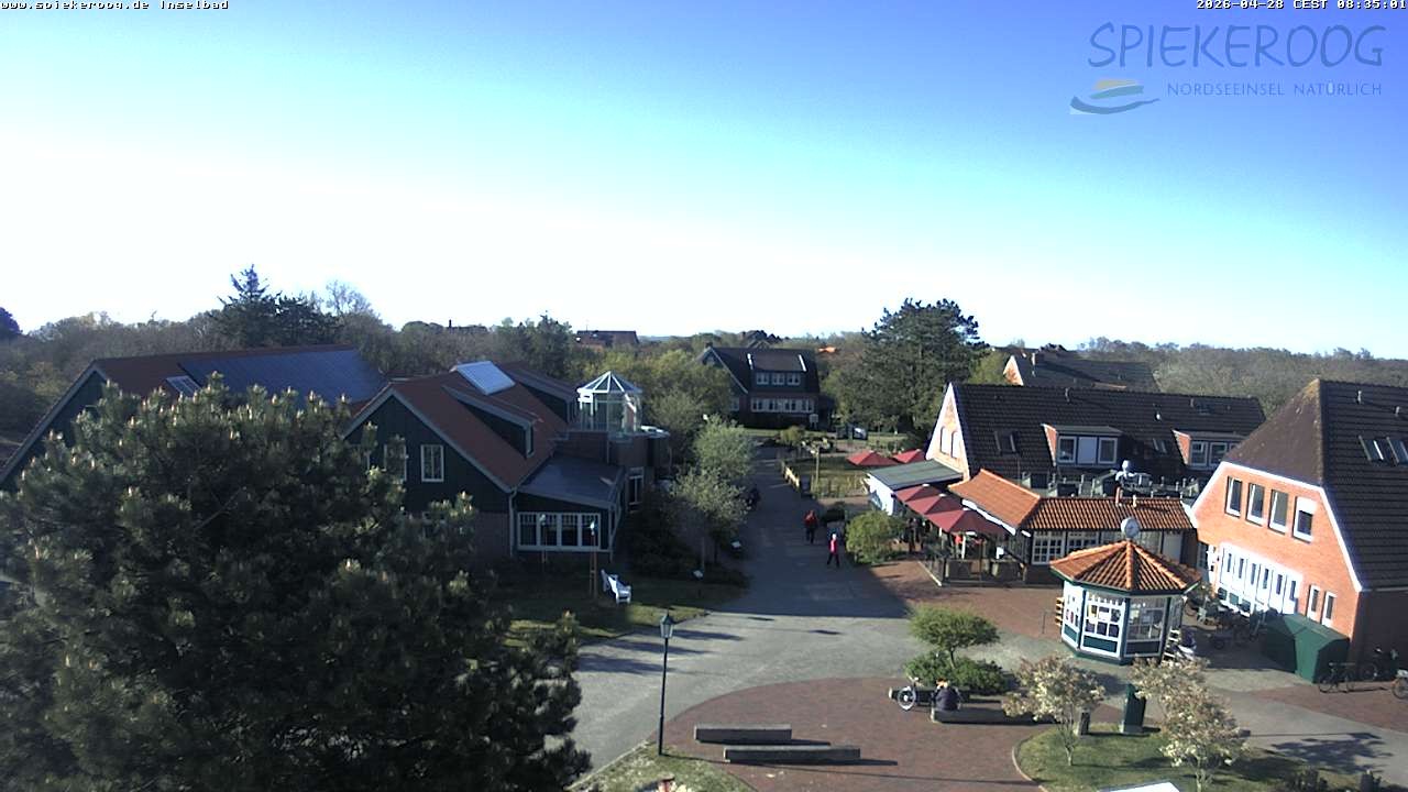 Archiv Foto Webcam Spiekeroog: Kurzentrum Inselbad