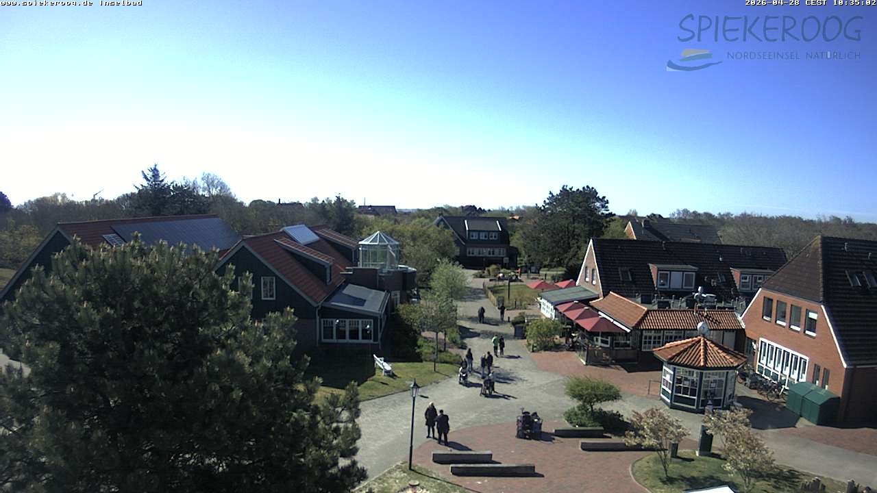 Archiv Foto Webcam Spiekeroog: Kurzentrum Inselbad