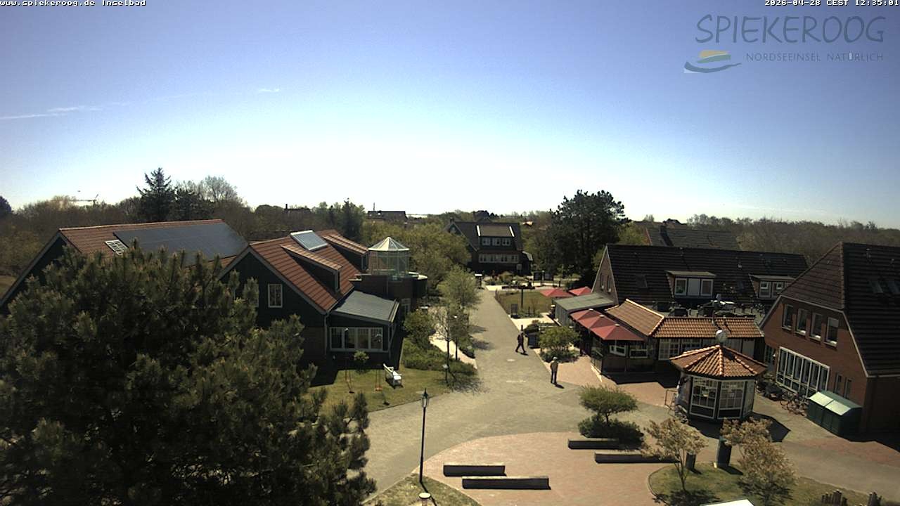 Archiv Foto Webcam Spiekeroog: Kurzentrum Inselbad