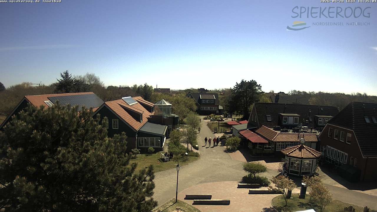 Archiv Foto Webcam Spiekeroog: Kurzentrum Inselbad