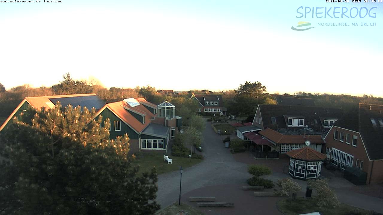 Archiv Foto Webcam Spiekeroog: Kurzentrum Inselbad