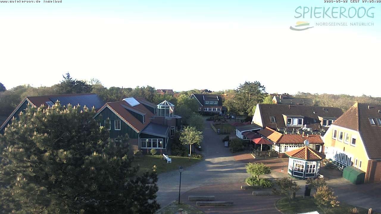 Archiv Foto Webcam Spiekeroog: Kurzentrum Inselbad
