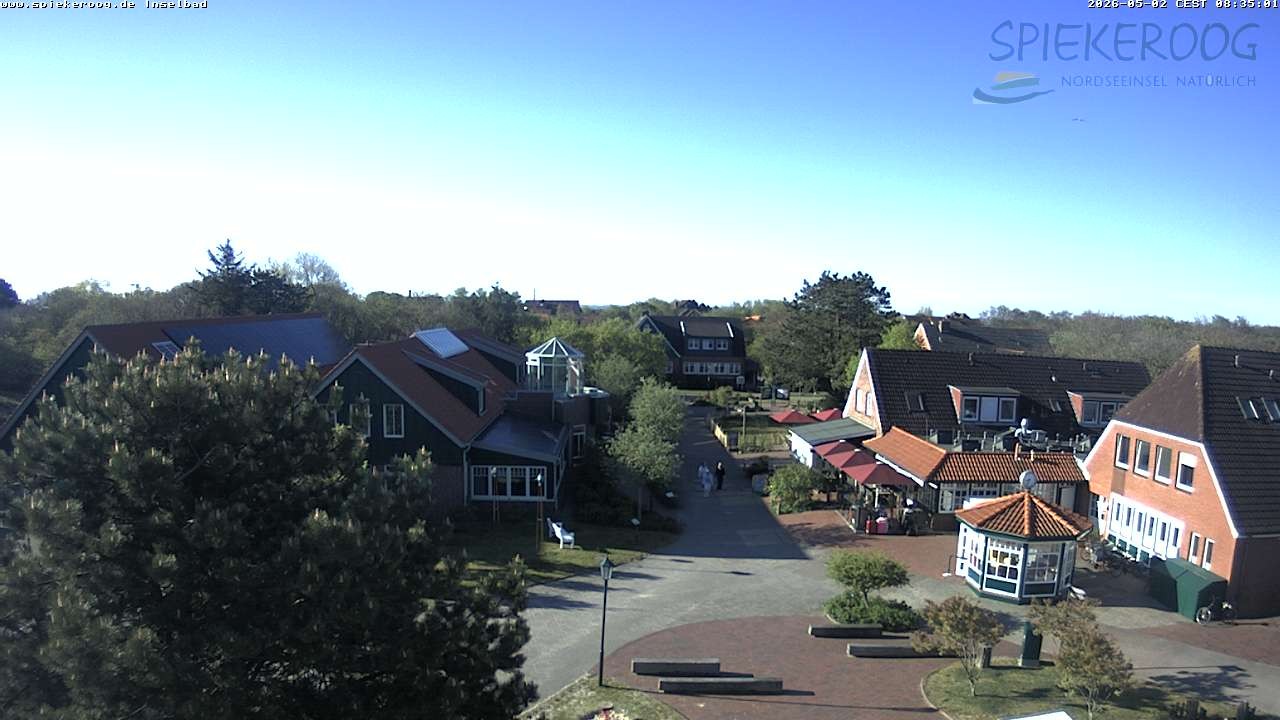 Archiv Foto Webcam Spiekeroog: Kurzentrum Inselbad
